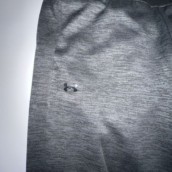 Under Armor Sweatpants Women Medium Gray Wide Leg Athleisure Loungewear Pants - Picture 6 of 11